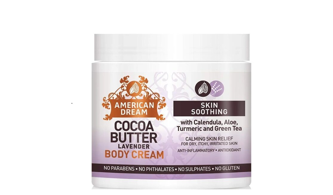 American Dream Cocoa Butter Lavender Body Cream 453 g