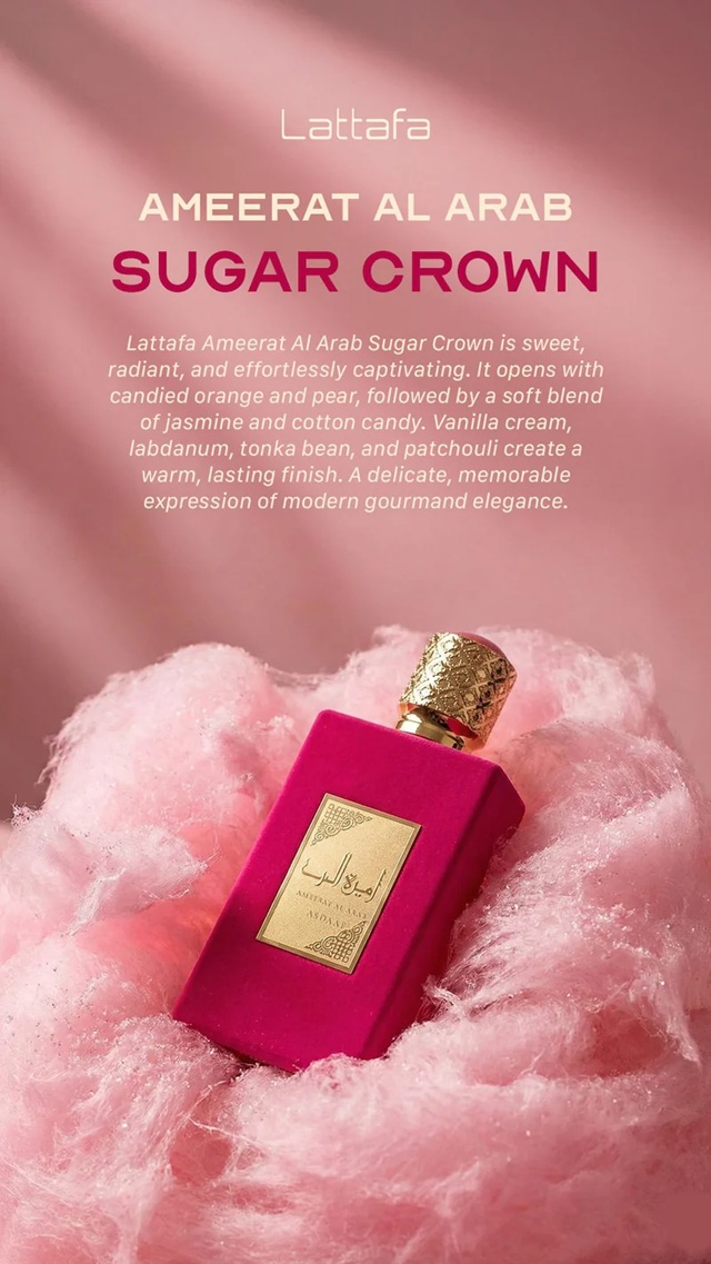 Asdaaf Ameerat Al Arab Sugar Crown Eau de Parfum (EDP) 100 ml - Image 3