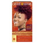 Creme Of Nature 6.2 Burgundy Blaze Exotic Shine Color With Organic Argan Oil From Morocco