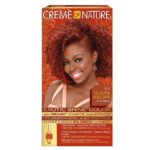 Creme Of Nature 6.4 Red Copper Exotic Shine Color With Organic Argan Oil From Morocco